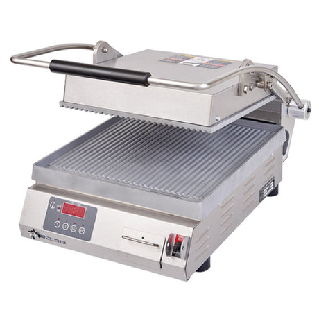 Star PGT14E_120/60/1 Pro-Max 2.0® Sandwich Grill 14.5" W X 14.2"D Grooved Aluminum Cooking Surface