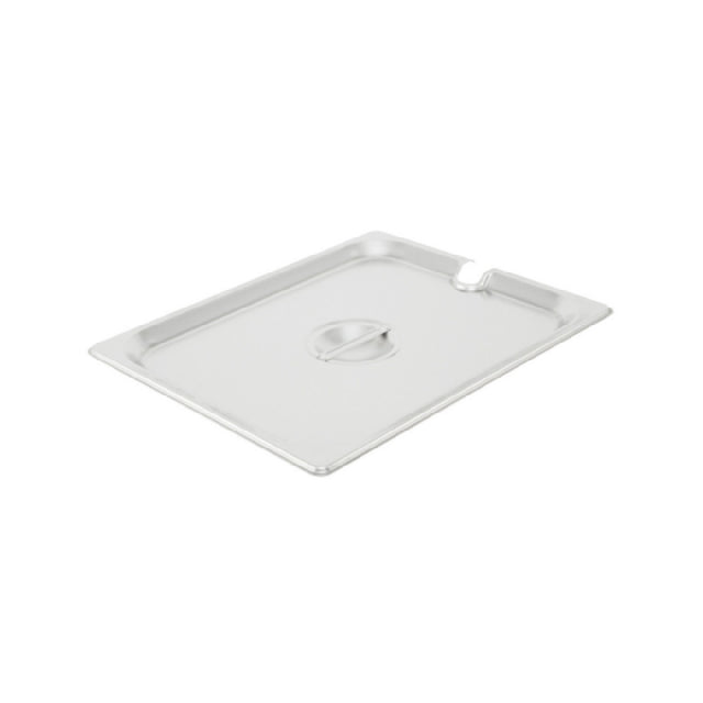 CAC China SPCN-H Steam Pan Cover 1/2-size Notched