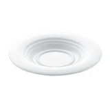 Bon Chef 1000008P Concentrics Demi Saucer 4- 9/10" Dia. Round