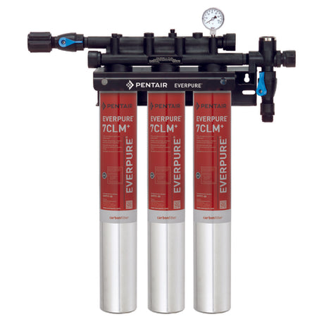 Everpure EV977113 QC7I Triple-7CLM+ Fountain Filtration System 5 Micron 3-5.01 Gpm Flow Rate