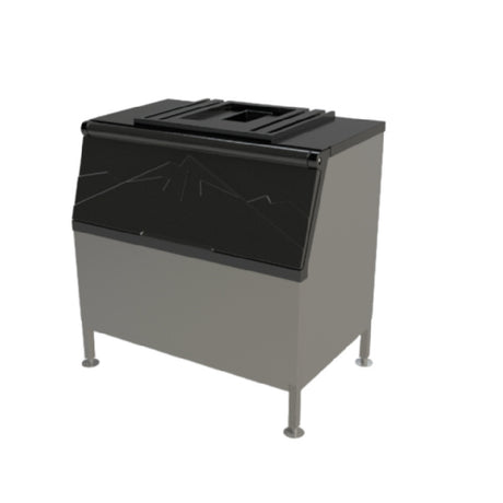Kloppenberg Products, LLC (Middleby) CRB-48 - Clean Reach Ice Storage Bin With 500 Lbs Ice Storage Capacity Offers Ergonomic And Easy Access With Large Openings For Quick Scoop Dispensing. Seamless Polyethylene Liner With Coved Corners