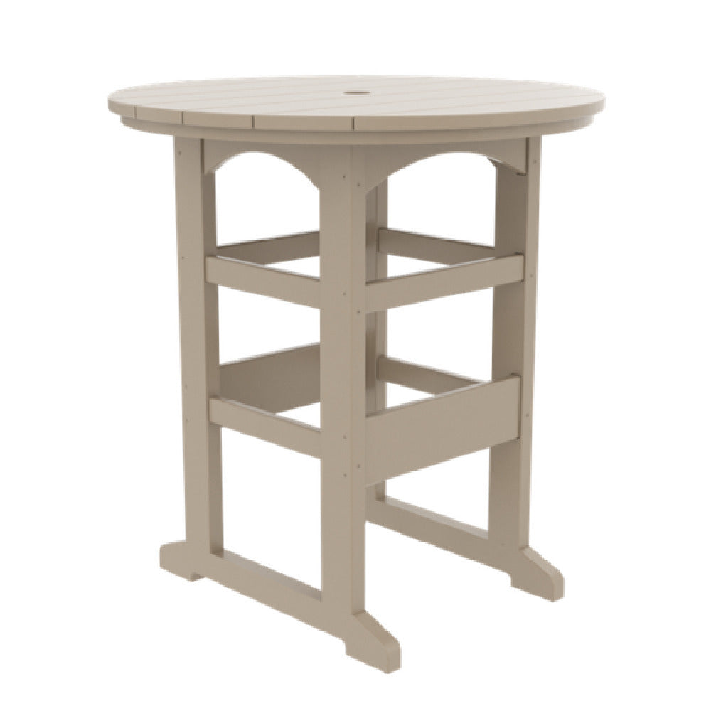 Plantation Prestige Commercial Furniture 32140BH-01 STD Durawood Bar Table 40" Dia. Round
