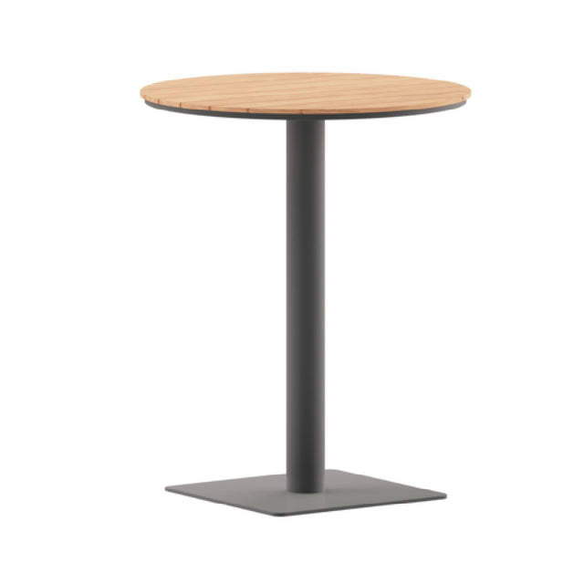 Flash Furniture SB-TB106-NAT-GG Finch Outdoor Table 24" Dia. Round