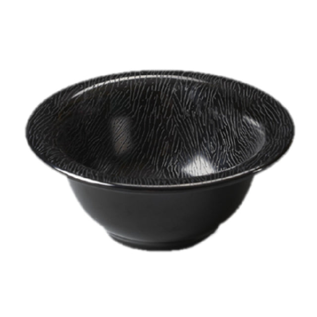 GET Enterprises B-105-EW-BK Etchedware­™ Bowl 10 Oz. (10 Oz. Rim Full) 5-1/2" Dia. X 2-1/4"H