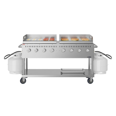 Koolmore CGKIT6-G30G30 Commercial Outdoor Grill 60-4/5"W X 23-1/5"D X 40-4/5"H