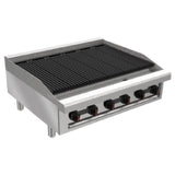 Venancio R36CT-36C_LP Radiant Charbroiler Gas Countertop