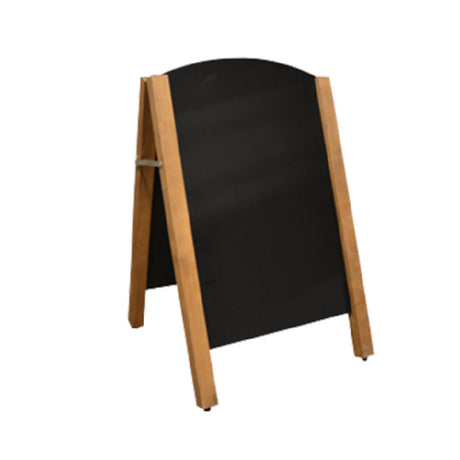 Omcan 31397 (31397) Menu Chalk Board Partial Mahogany Frame Includes Chalks