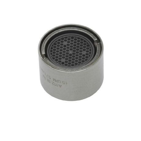 T&S Brass S-0199-06-F15 Aerator Vandal Resistant 1.5 GPM Aerator With Body And 55/64-27 UN Female Inlet