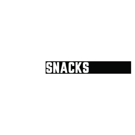 Hubert 30181 - Expressly Hubert® Magnetic Sign, "Snack", 56-1/2”W X 7”H