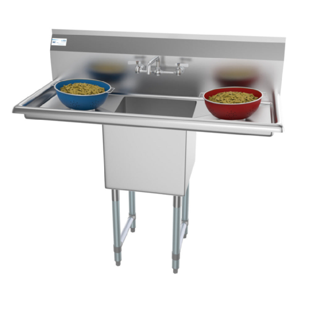 Koolmore SA151512-15B3FA Sink 1-compartment 45"W X 21"D X 44-1/2"H Overall Size