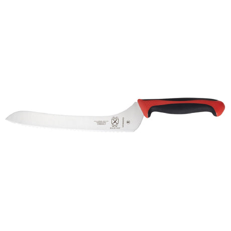 Mercer Culinary M23890RD Millennia Colors® Bread Knife 9" Offset