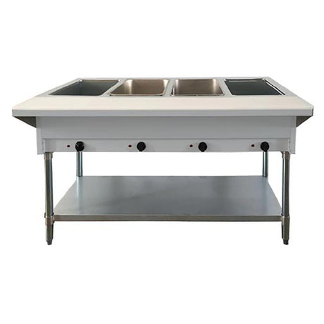 Omcan 46647 (FW-CN-0004-DH) Electric Open Well Steam Table 58"W X 30"D X 34"H