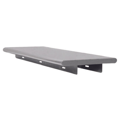 Advance Tabco PA-24-108 Pass-Thru Shelf 108"W X 24"D Bull Nose Front & Rear With Square Sides