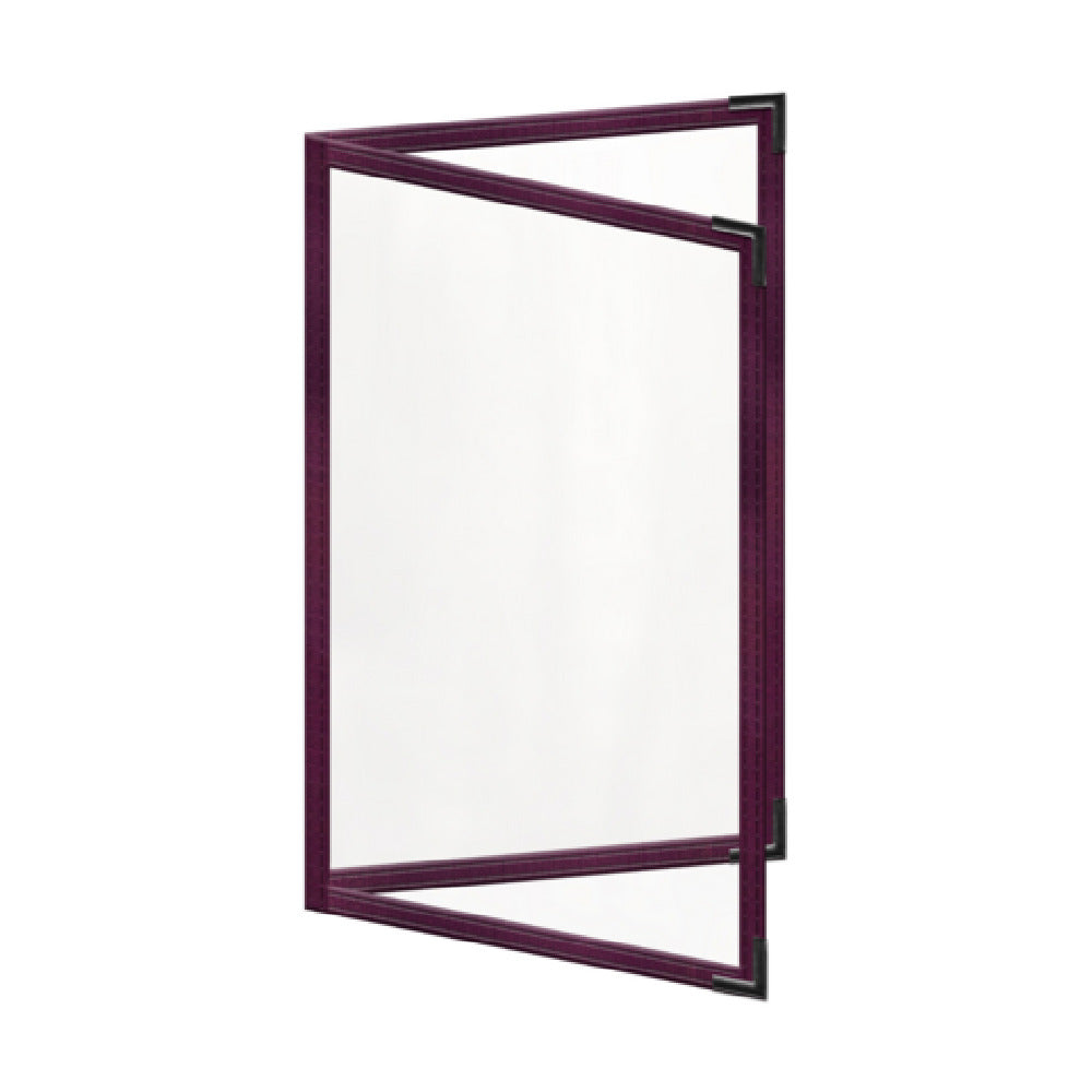 Risch TED 5.5X8.5-NYLON Deluxe Sewn Nylon Menu Cover (specify Color) 5-1/2" X 8-1/2"