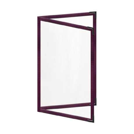 Risch TED 5.5X8.5-NYLON Deluxe Sewn Nylon Menu Cover (specify Color) 5-1/2" X 8-1/2"