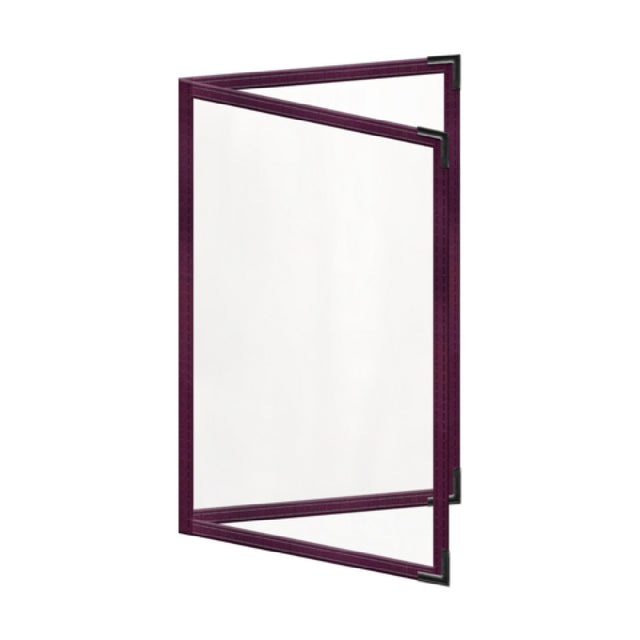 Risch TED 5.5X8.5-NYLON Deluxe Sewn Nylon Menu Cover (specify Color) 5-1/2" X 8-1/2"