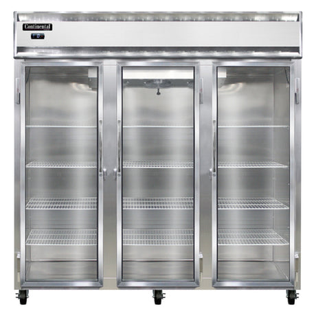 Continental Refrigerator 3FNSSGD Freezer Display Three-section