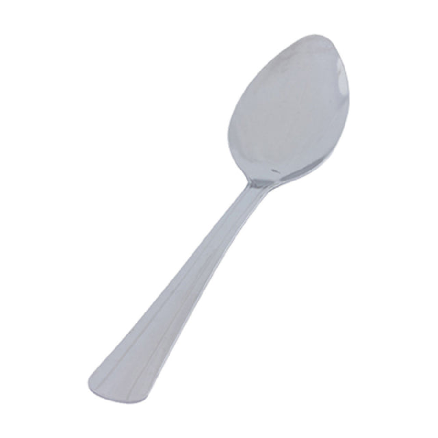 Crestware DOM450 Tablespoon 7-5/8" 18/0 Stainless Steel With Vibro Finish