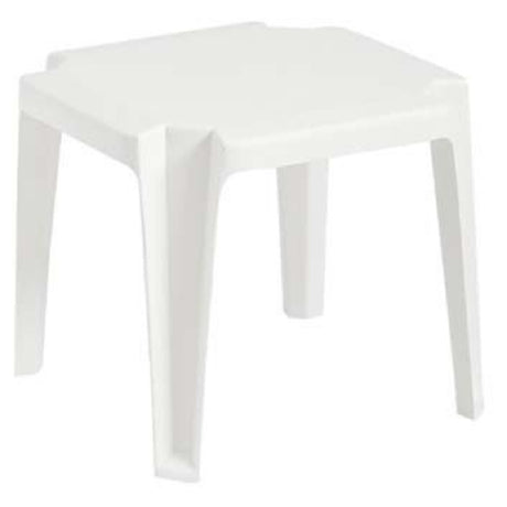 Grosfillex US529804 Miami Outdoor Low Table 17" X 17" Square