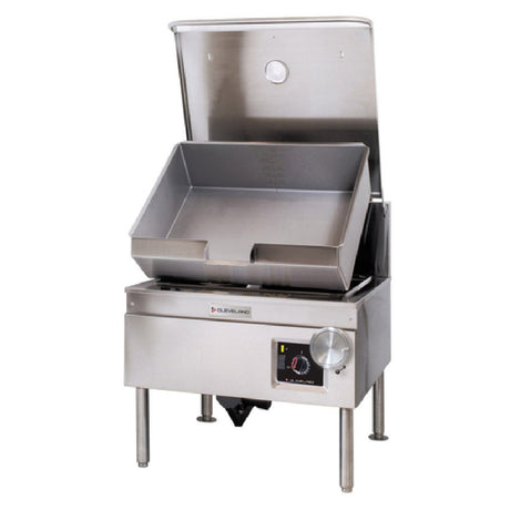 Cleveland SGL30TNATHTPQS (Quickship) DuraPan™ Tilting Skillet Natural Gas 30-gallon Capacity