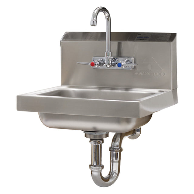 Advance Tabco 7-PS-54 Hand Sink Wall Mounted 14" Wide X 10" Front-to-back X 5" Deep Bowl