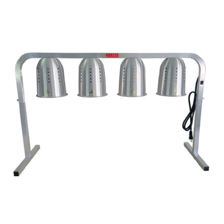 Hubert 207649 - Kratos 31M-008 Commercial Freestanding Heat Lamp, (4) Bulbs, Adjustable Height