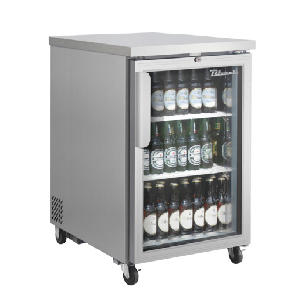 Blue Air BLBB23-1SG-HC - Back Bar Cooler, One-section, 24-1/8"W