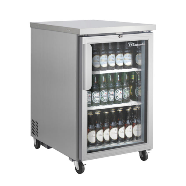 Blue Air BLBB23-1SG-HC - Back Bar Cooler, One-section, 24-1/8"W