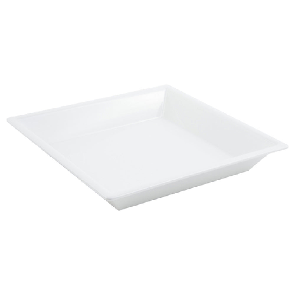 Bon Chef 53504WHITE - Serving Bowl Insert, 3 Qt., 12-3/4" X 12-3/4" X 2"