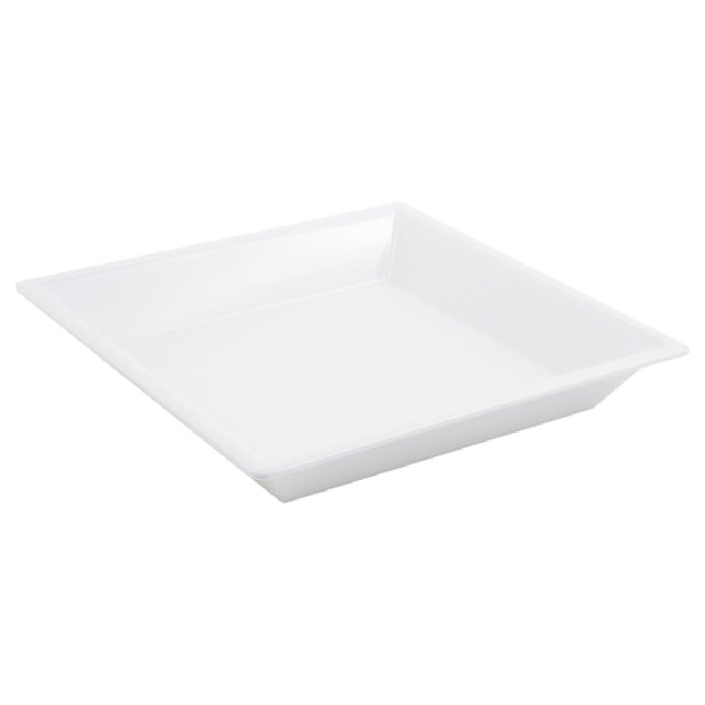 Bon Chef 53504WHITE - Serving Bowl Insert, 3 Qt., 12-3/4" X 12-3/4" X 2"