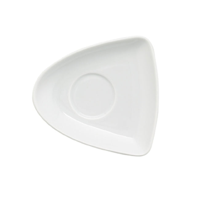 Bauscher Hepp 927109 - Saucer, 4-1/2 X 4-3/4", Asymmetrical