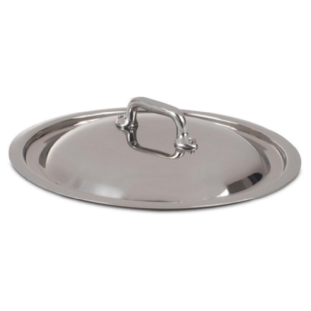 JB Prince S406 20 Mauviel M'Cook Pot/Pan Lid 8" Dia. Round