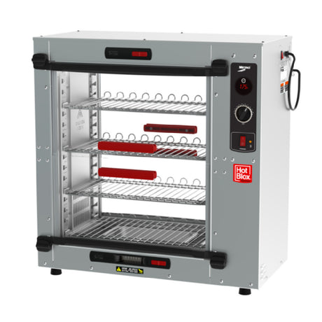 Metro HBCS8-BP HotBlox Xpress S8 Quick Access Pass-Thru Holding Cabinet Countertop