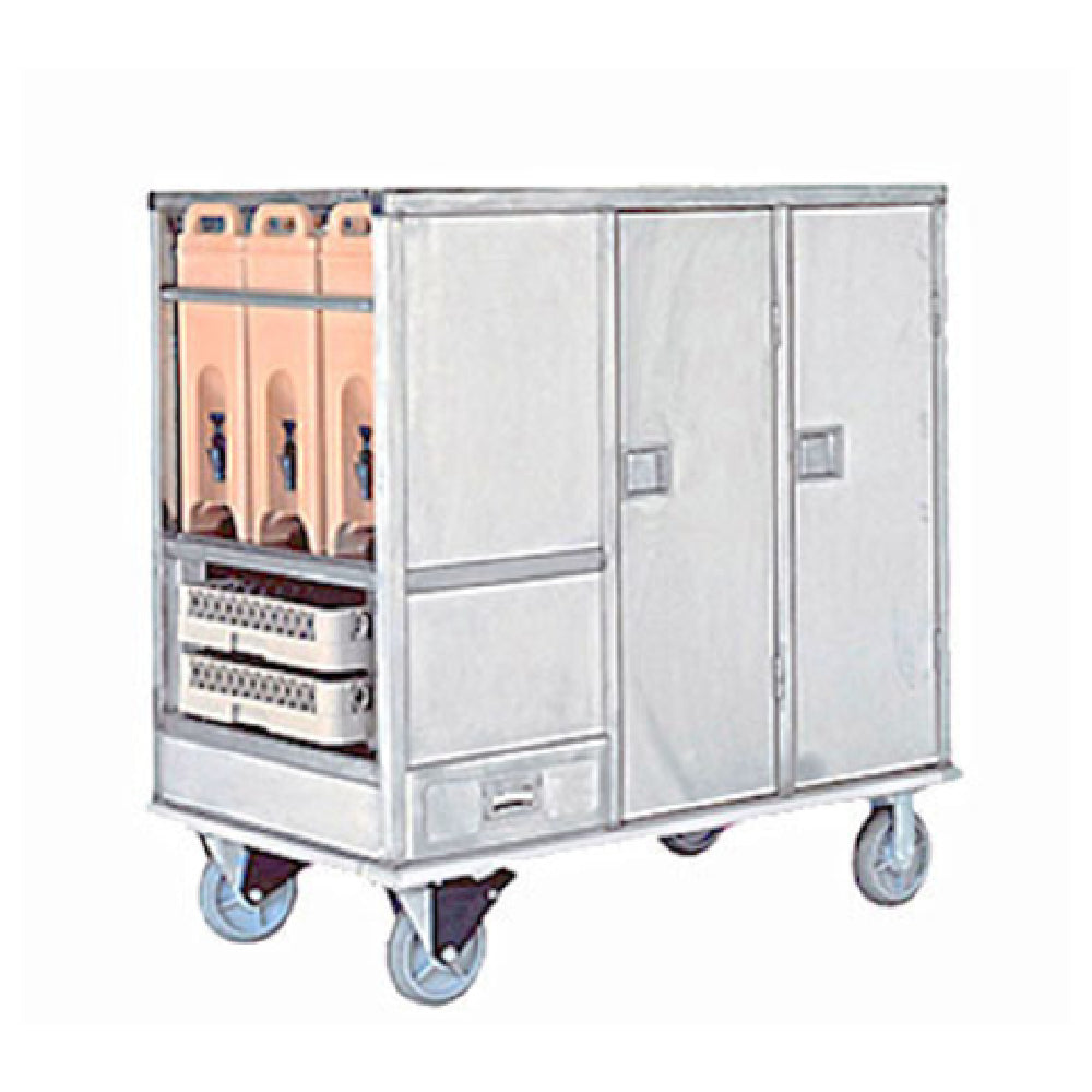 Lakeside PB64ENC Meal & Beverage Delivery Cart Enclosed Full Height