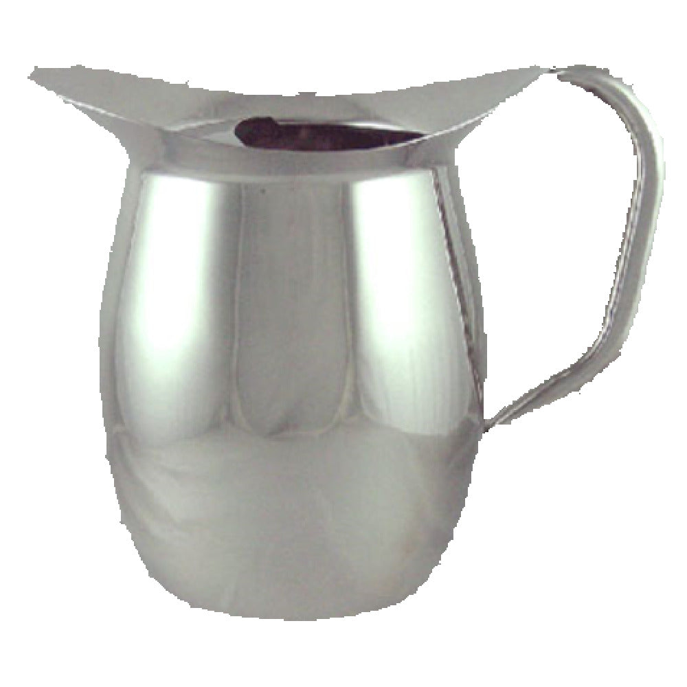 International Tableware IBGS-I-C3W/G Deluxe Bell Pitcher 3 Quarts 10-1/4" Dia. X 8-1/4"H