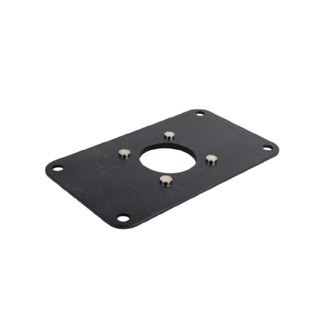 FOH BTC042BKW18 Smart Buffet Ware® Domino Magnetic Platform 24.25" X 14" Black