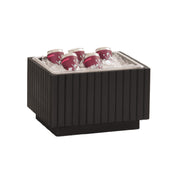 Cal Mil 23784-10-13 Brooklyn Ice Housing 10"W X 12"D X 7"H Textured Wood Finish