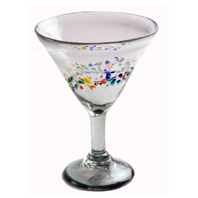 Orion Trading & Design G266-TF Tutti Frutti Classic Margarita Glass 15 Oz. 5-1/2" Dia. X 7"H