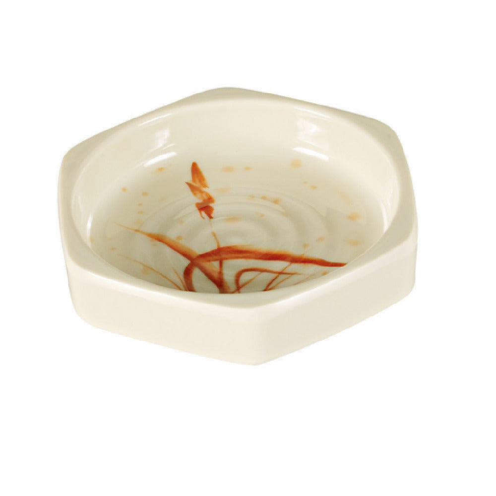 Yanco OR-3001 Orchis Dish 3-1/2 Oz. 4-1/8" Dia.