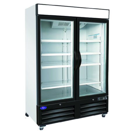 Valpro VP2F-48FDVHC Freezer Merchandiser Reach-in Two-section