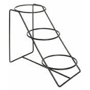 Hubert 70971 - Bowl Display Stand, 3-tier, 17-3/4"L X 8-9/10"W X 13-7/8"H