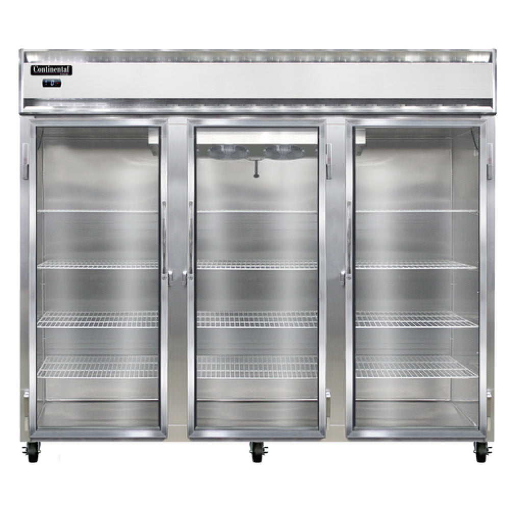 Continental Refrigerator 3FENSAGD Extra-Wide Freezer Reach-in 85-1/2"W
