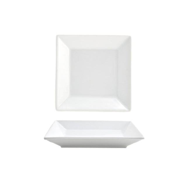 FOH DAP002WHP23 Kyoto™ Plate 5" X 5" Square