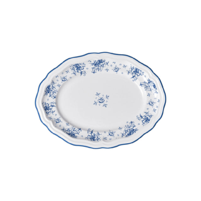 Steelite 62557FP818 Oval Platter 9.0" X 6.75" X 0.875" Adelina