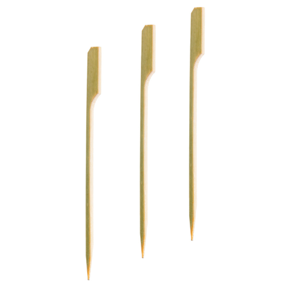 Harold Import Co. 97133 Helen's Asian Kitchen® Flat Skewers 7" Bamboo (100 Each Per Pack)