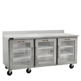 Traulsen CLUC-72R-GD-WTLLL - Dealer's Choice CLUC Series Compact Undercounter Refrigerator With Work Top