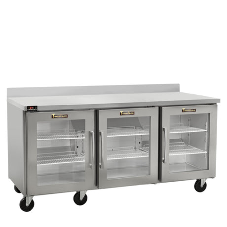 Traulsen CLUC-72R-GD-WTLLL - Dealer's Choice CLUC Series Compact Undercounter Refrigerator With Work Top