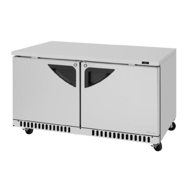 Turbo Air TUR-60SD-FB-N Super Deluxe Series Undercounter Refrigerator Front Breathing Airflow