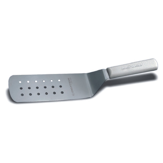 Dexter Russell 19703B Sani-Safe® (PS286-8R-PCP) Perforated Turner 8" X 3" Stainless Steel