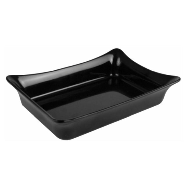 Bauscher Hepp TB3340 - Fleur Collection Deli Crock, 2 Qt., 11-1/2"L X 8-1/4"W X 2-1/2"H